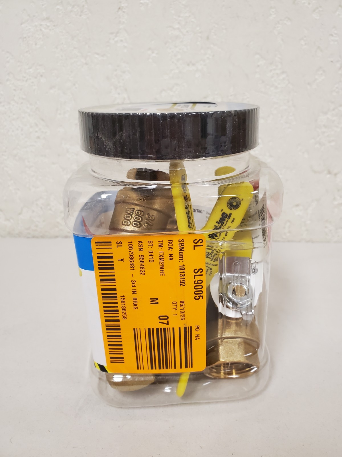 *4-Pack* ProLine Series 3/4 in. Brass FPT Full Port Ball Valve (107-814J4)