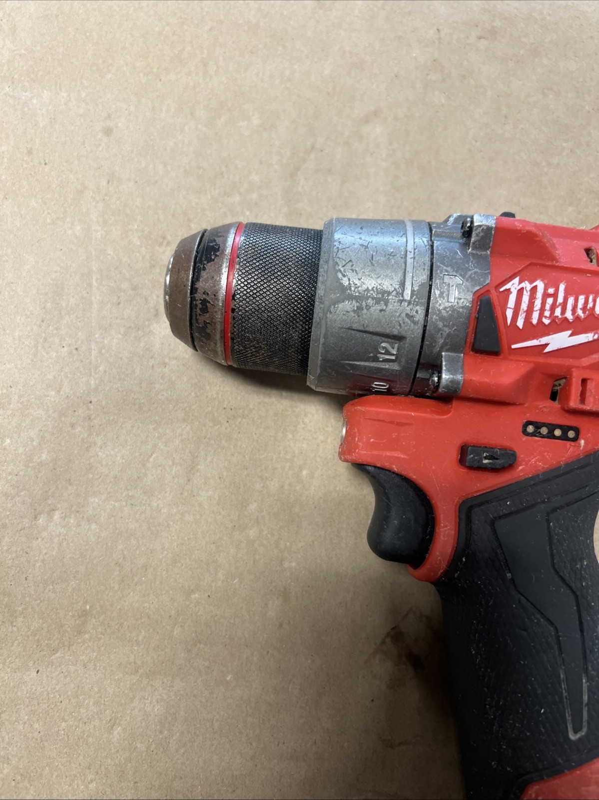 Milwaukee 3404-20 M12 Hammer Fuel Brushless Drill W/bat