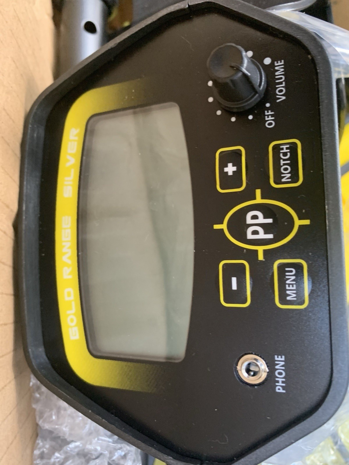 LCD Waterproof Metal Detector Professional Rechargeable Gold Detector Foldable