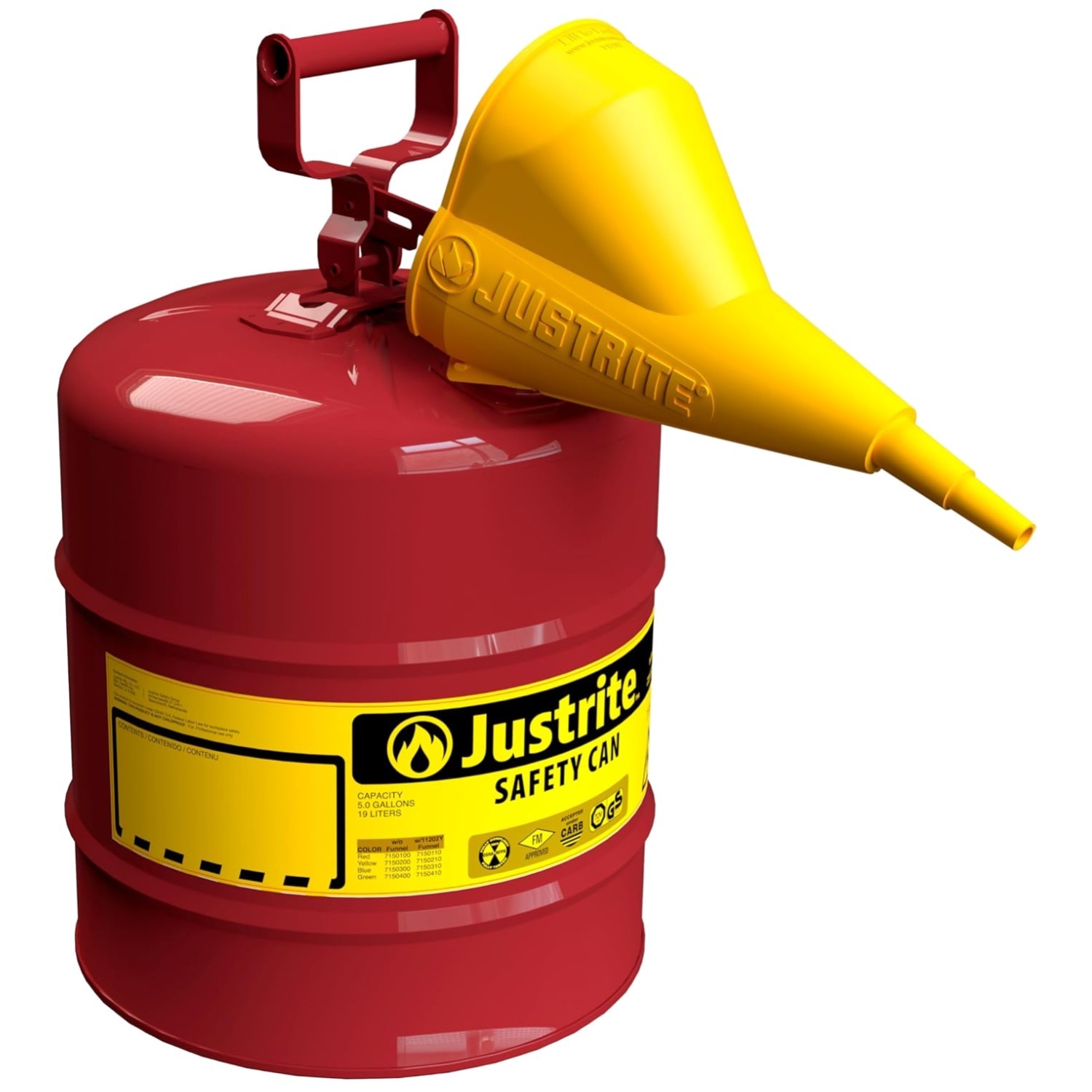 Certified Leakproof Gasoline Can – 5 Gallon