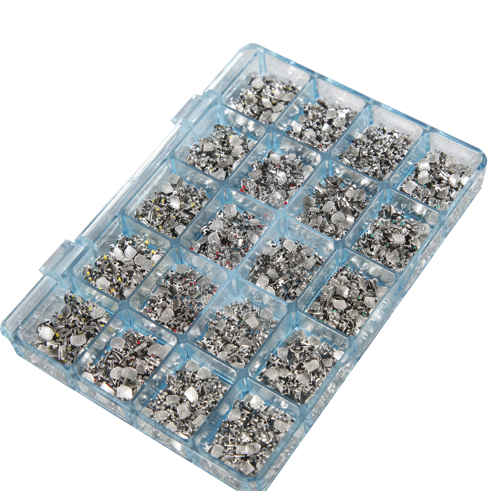 5 Box Dental Metal Orthodontics Brackets Brace MINI MBT.022 345 Hooks 50 set/box