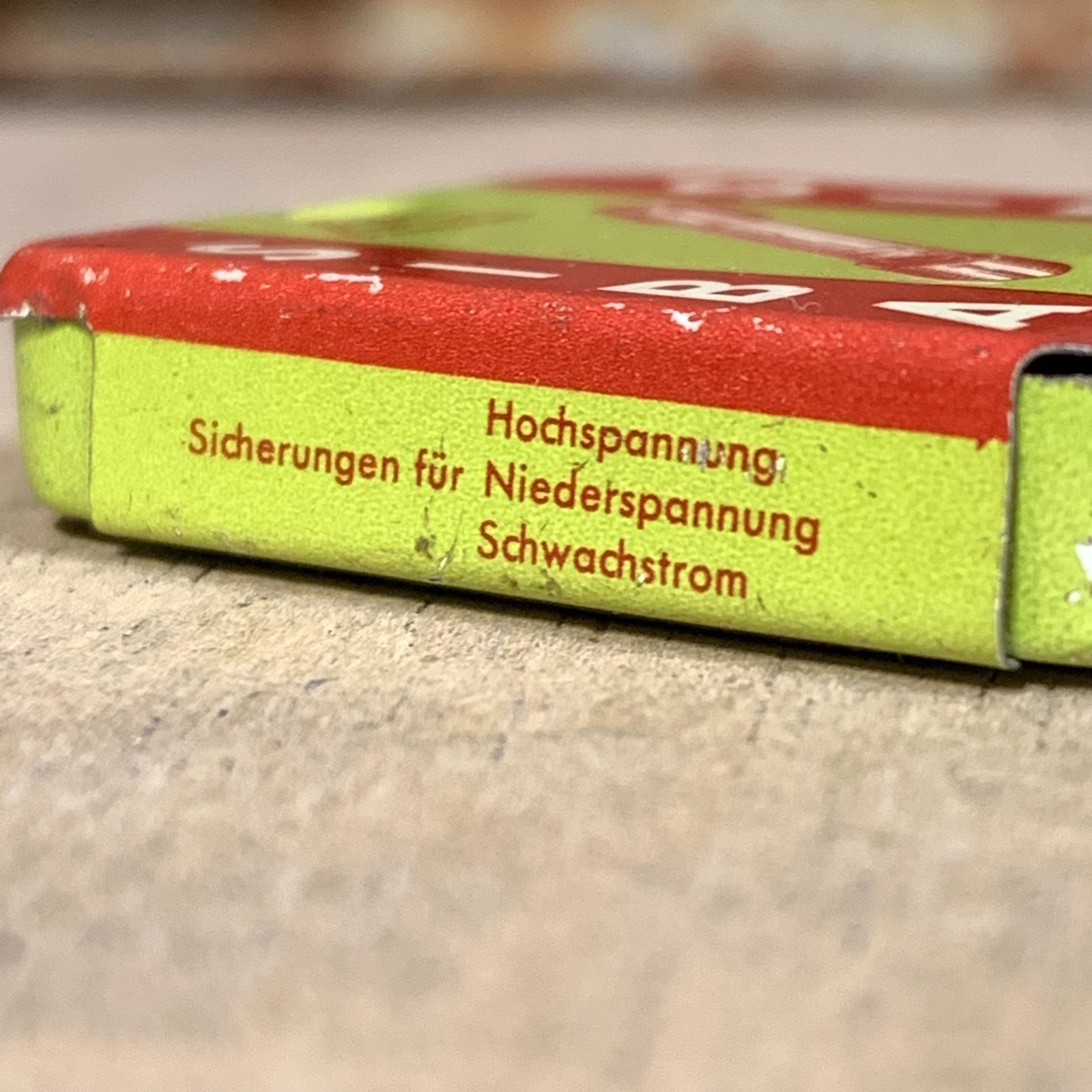8 – Eight VINTAGE SIBA 10A 250V 5mm x 20mm – Old unknown condition – GERMANY
