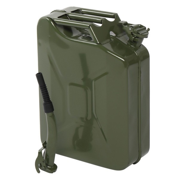 3 Pcs 20L Portable American Fuel Oil Petrol Diesel Storage Can Army Green