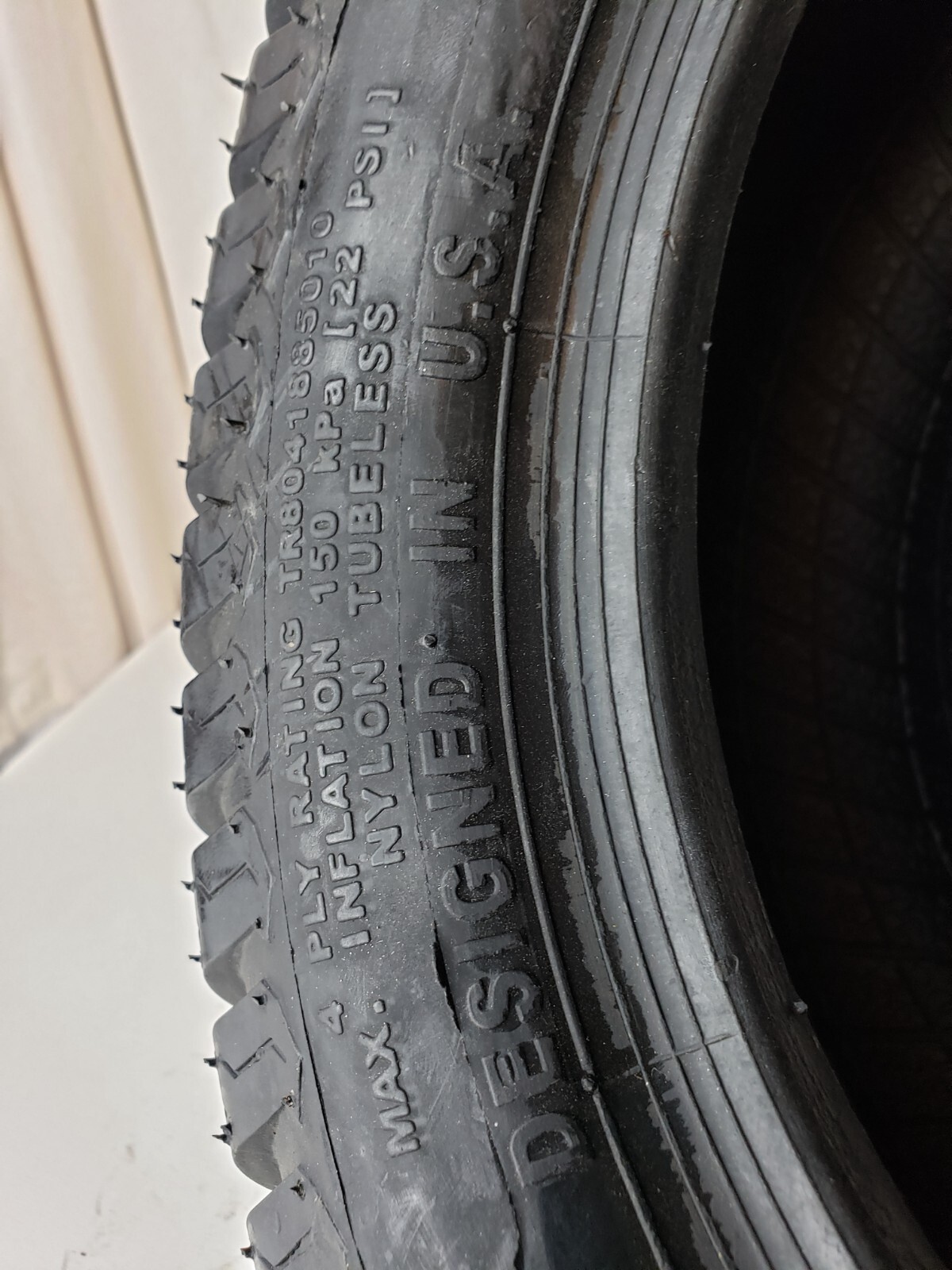 2PK 18×8.50-10 18×850-10 18/8.50-10 18/850-10 TIRES some Dixie Chopper Kubota