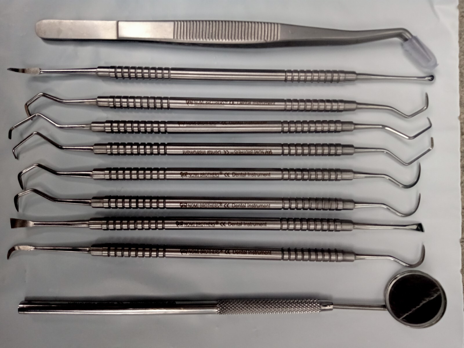 Dental Composite Filling Instruments Composite Carvers Set of 10 Double ended