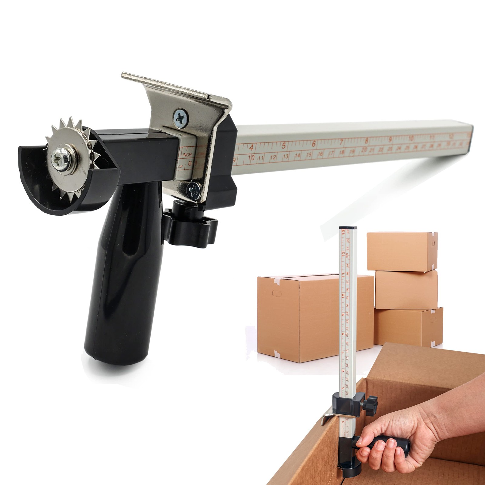 Resizer Tool with Scoring Wheel – Cardboard reducer to Customize Boxes – scor…