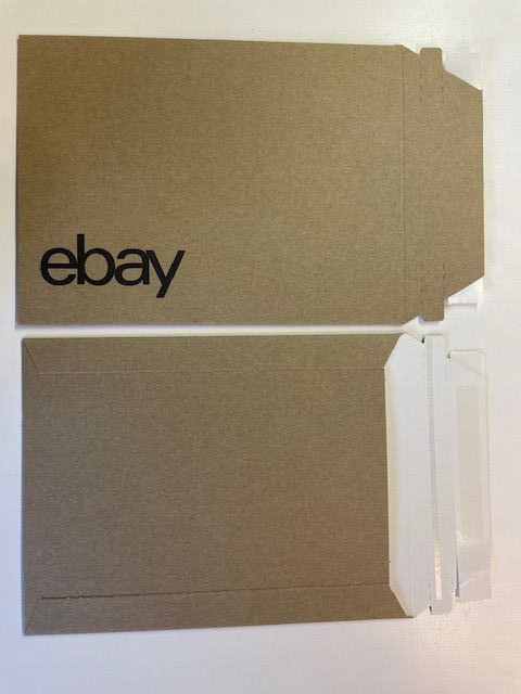 Lot of 25- eBay Branded 6″ x 8″ Paperboard Mail Jacket Envelope (No Padding)