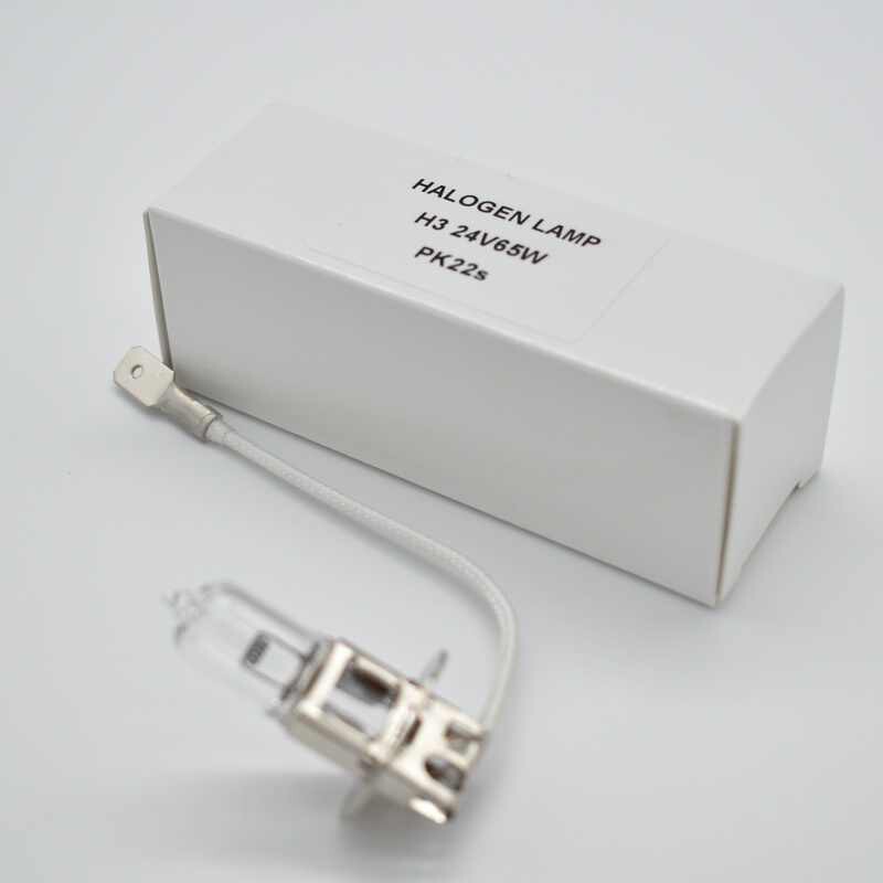 5pcs For H3 PK22S 24V 65W Halogen Bulb Lamp Bulb