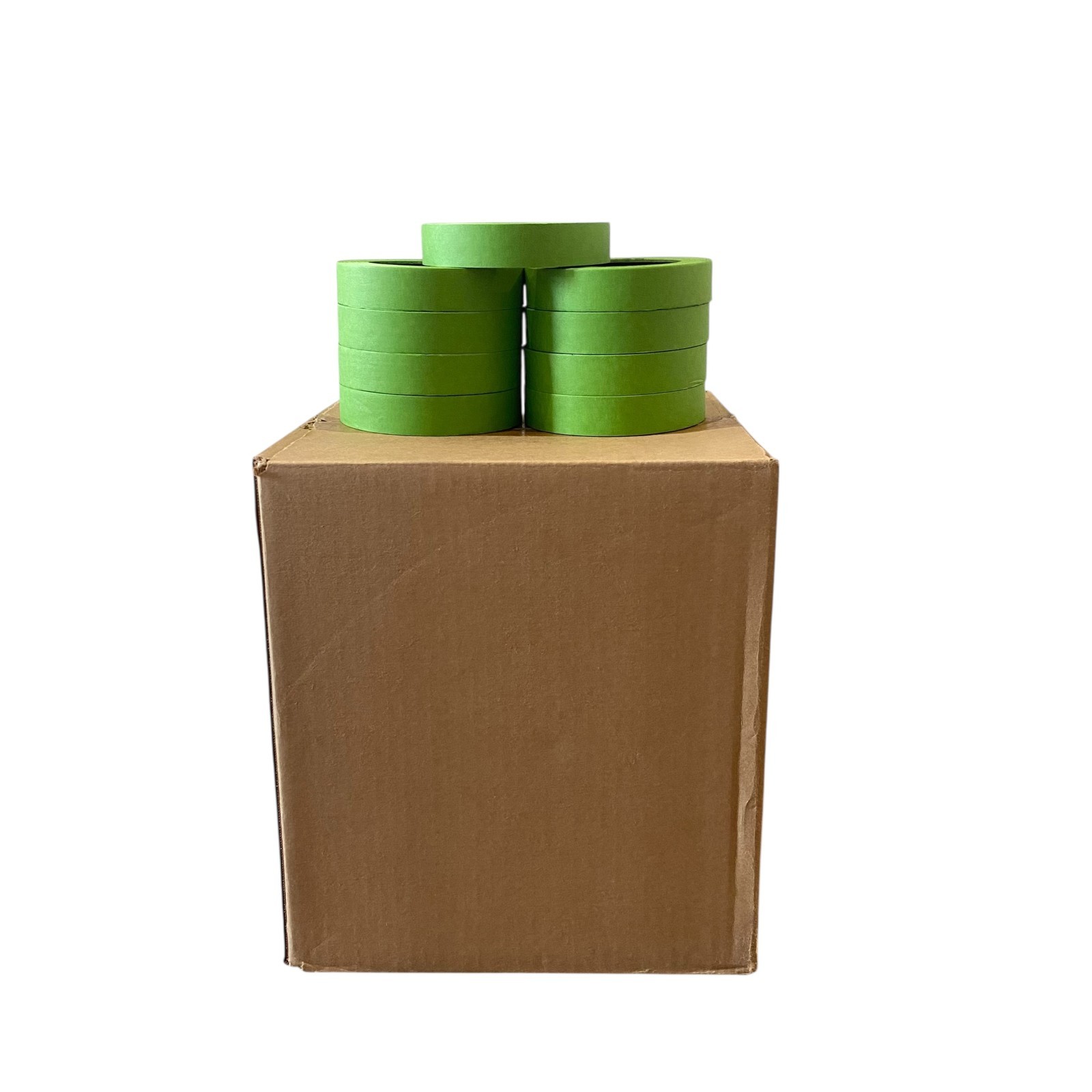 48 Rolls 1″ X 60 Yards Green Painters Masking Tape Quick Ship USA Made BLEMS