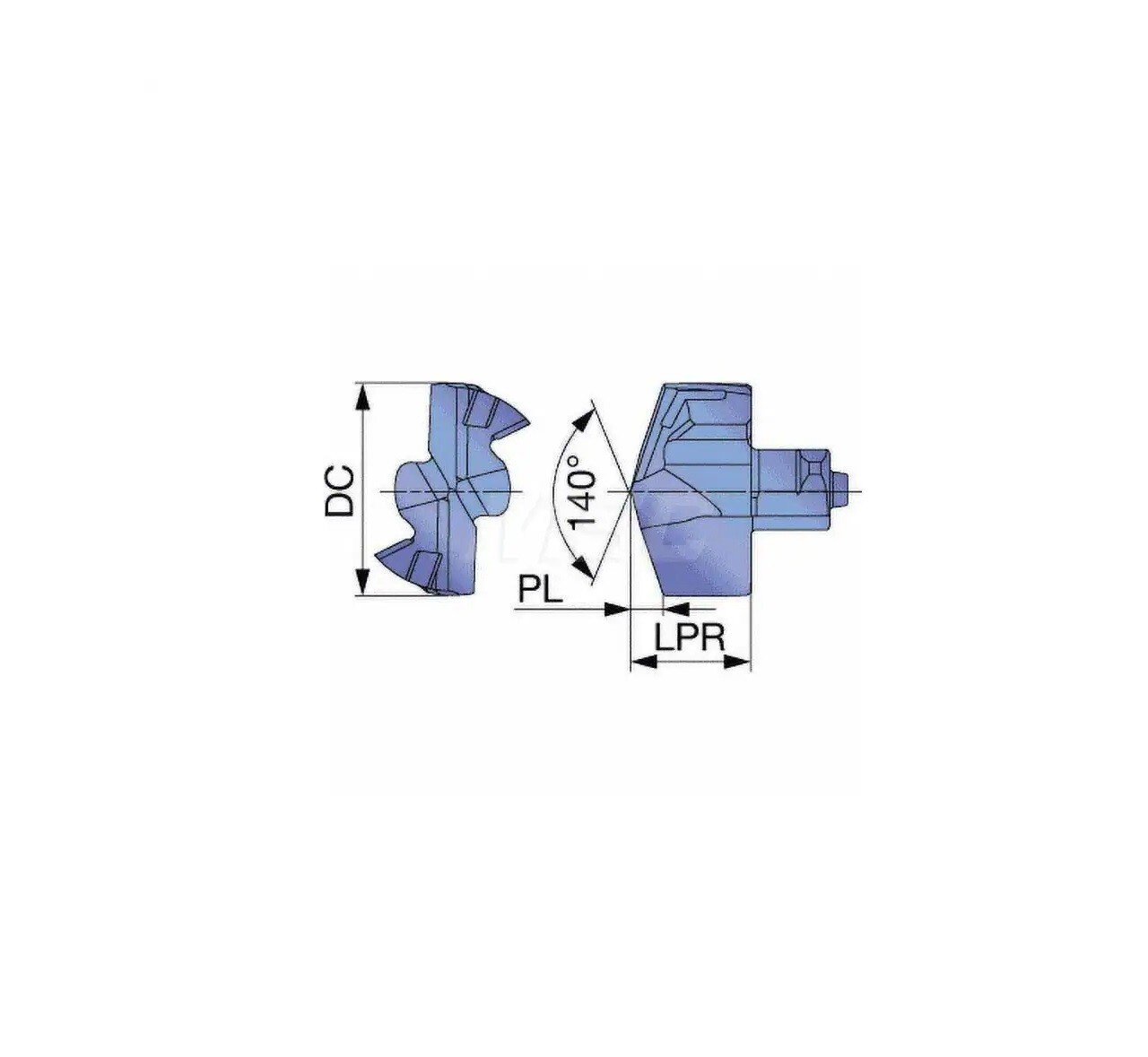Tungaloy 6752001 Series Drill Meister Head 9, 9.4mm Max Dia !2 Pack!