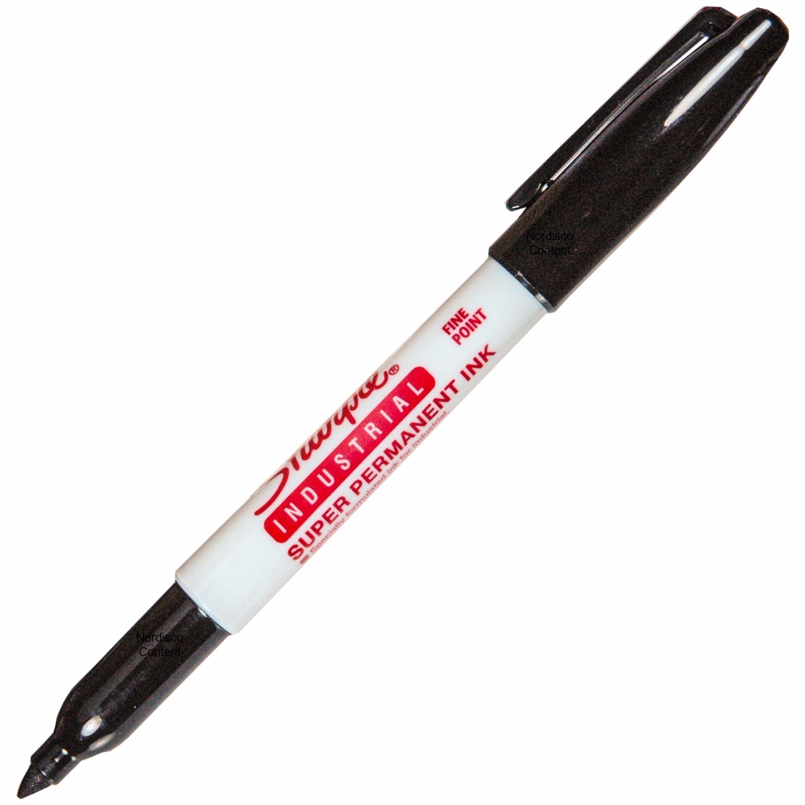 Sharpie Pro 13601 Industrial Super Permanent Ink Marker, Fine, Black, Box of 12