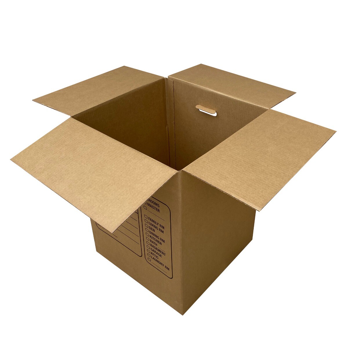 UBMOVE 10 Premium Large Corrugated Moving Boxes with Handles, 18″ x 18″ x 24″