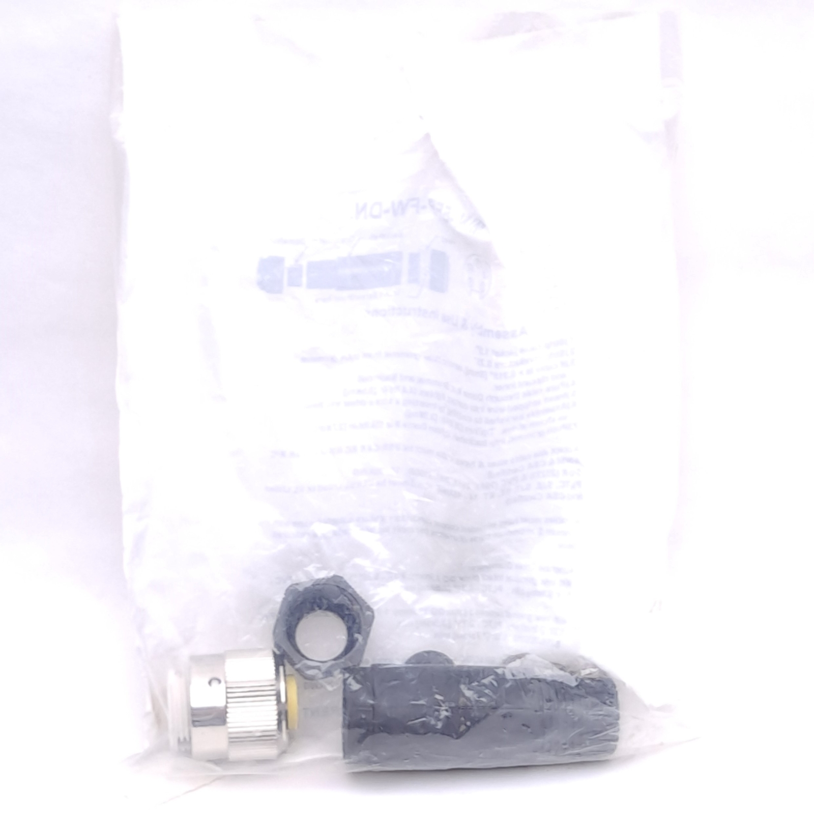 Mencom MIN-5FP-FW-DN Field Wireable Connector, 7/8-16UN2 5-Pin Female, 600V 12A