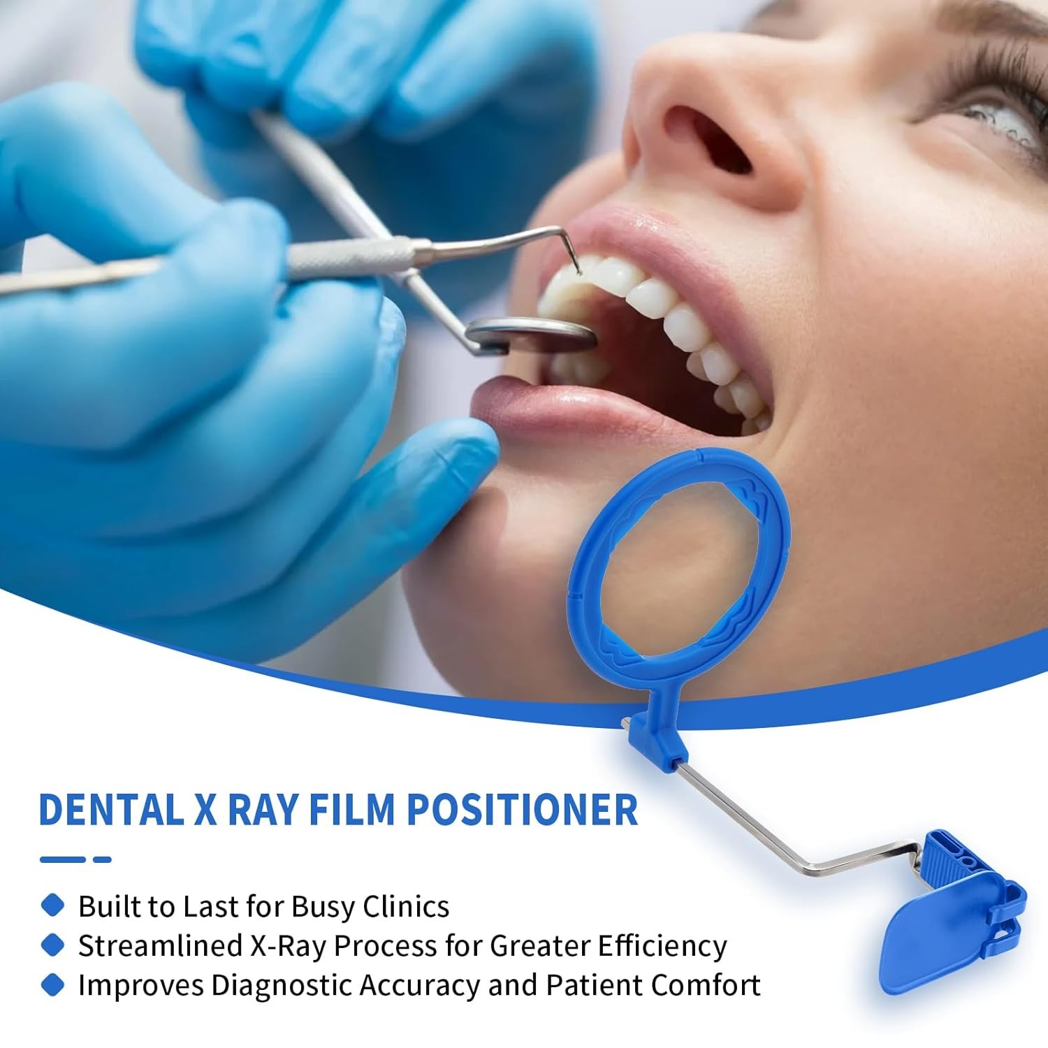 Dental X-Ray Aiming Ring Bitewing/Anterior/Posterior Arm Digital Sensor Holder