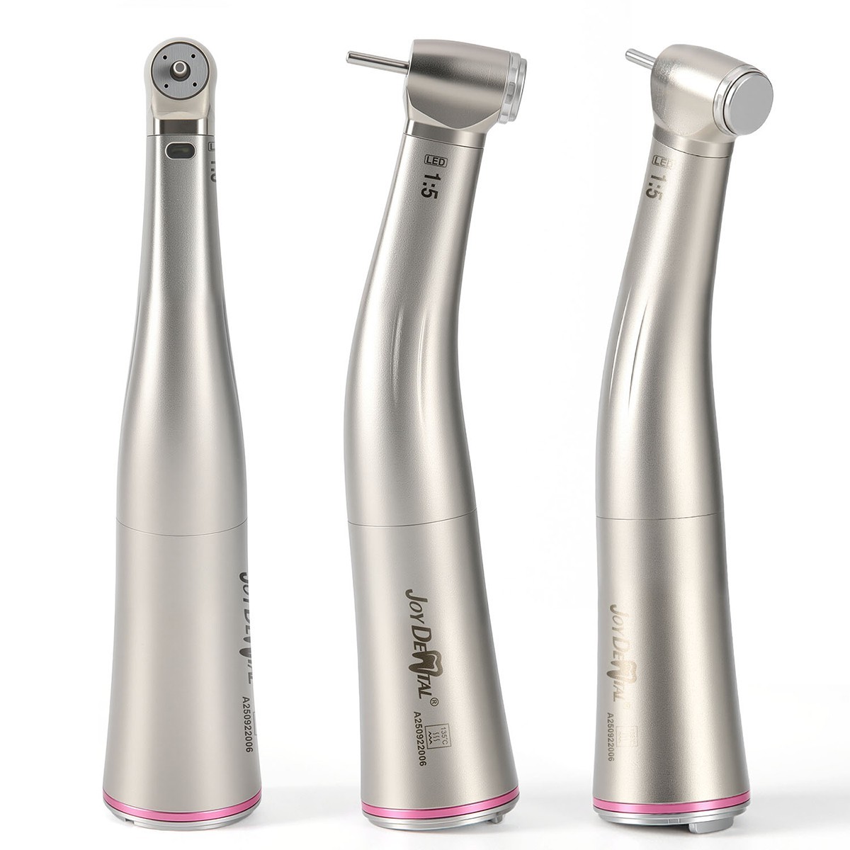 Dental Mini Head 1:5 Increasing Electric LED Contra Angle Handpiece 4 Spray