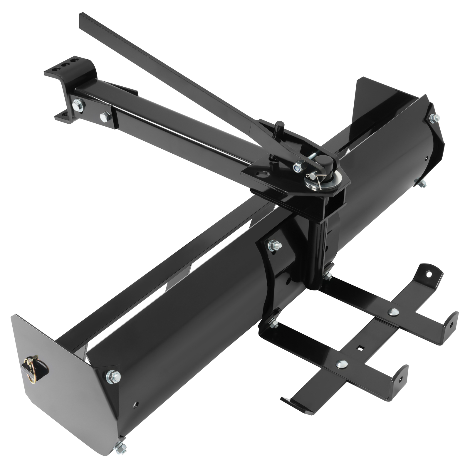 38″ Tow Behind Box Scraper Blade For universal Lawn Tractor & Adjustable Grip