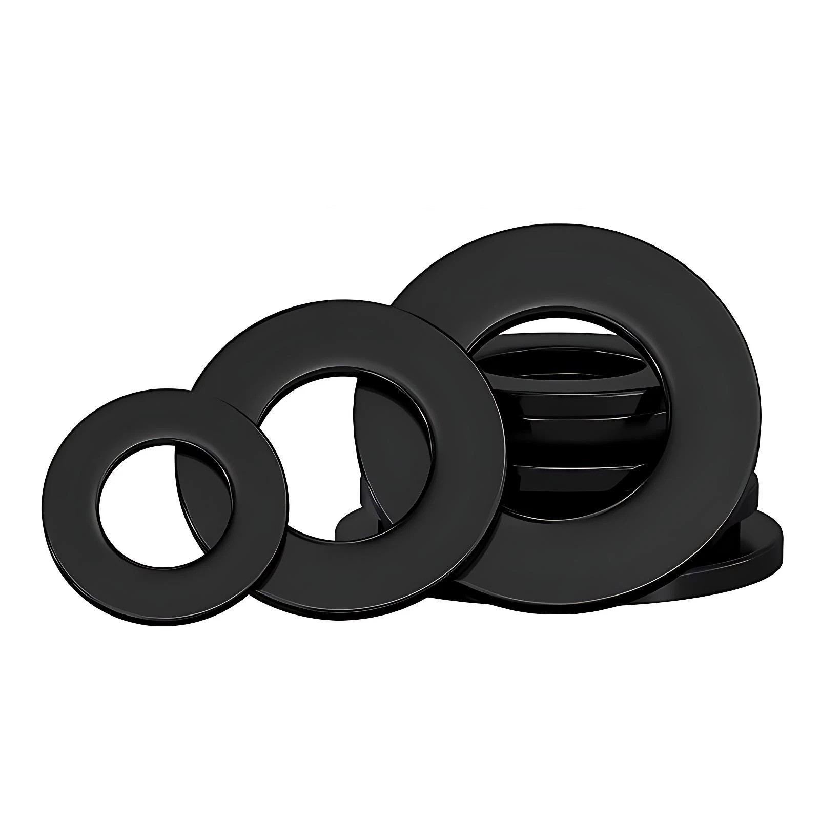 Black Nylon Plastic Flat Washers Penny Washers Metric M2 M3 M4 M5 M6 M8 M10-M20