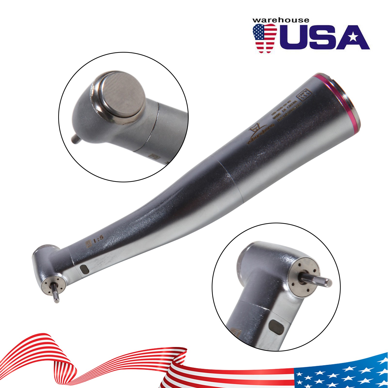 Dental LED Curing Light Cure Lamp Wireless Resin Cure Woodpecker Style SA
