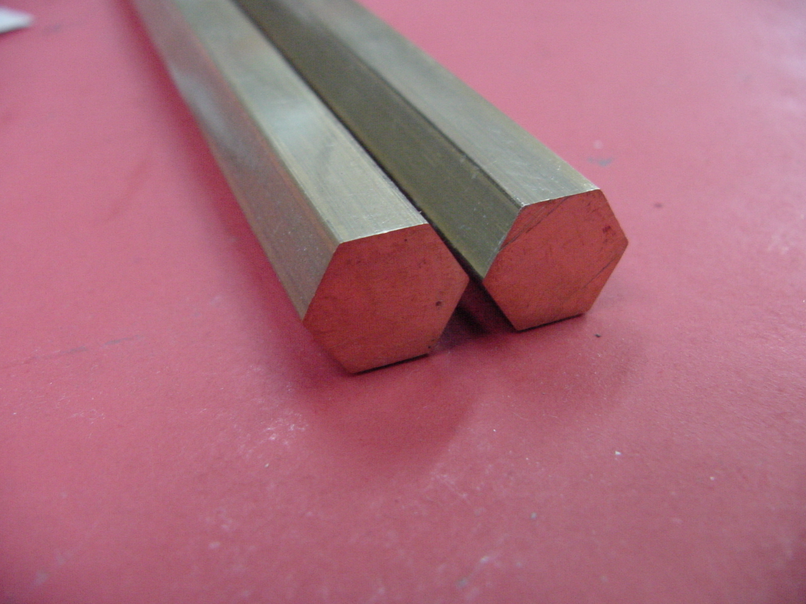 2 Pieces 1/2″ C360 BRASS HEX BAR 12″ long New Lathe Bar Stock .50″ 1/2 Hard