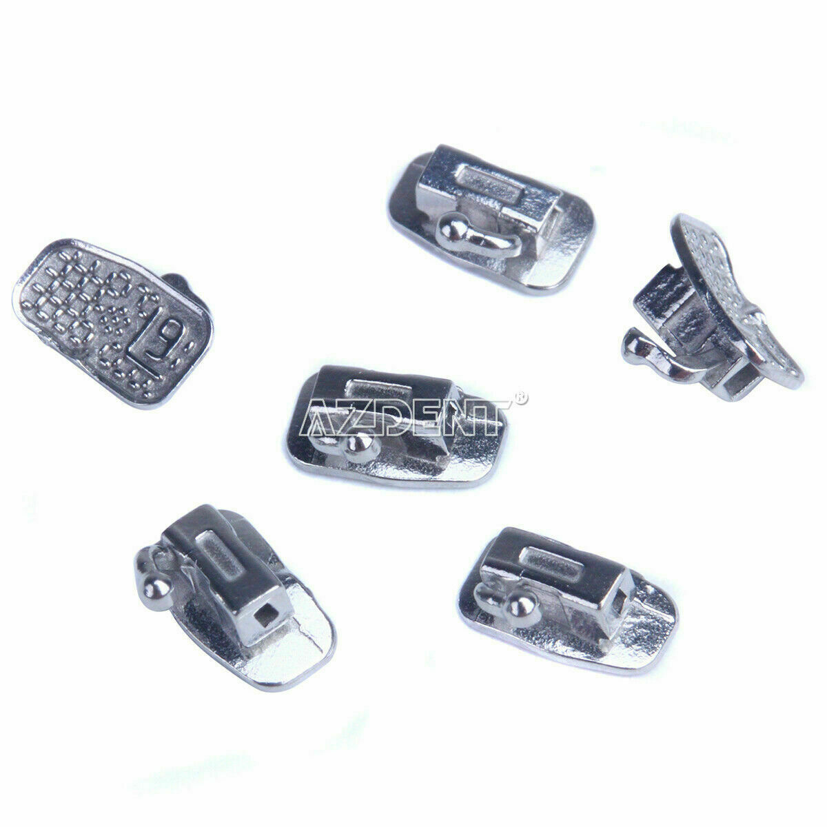 Dental Orthodontic Buccal Tube 1 First Molar Bondable Non-Conv Roth MBT 022 018