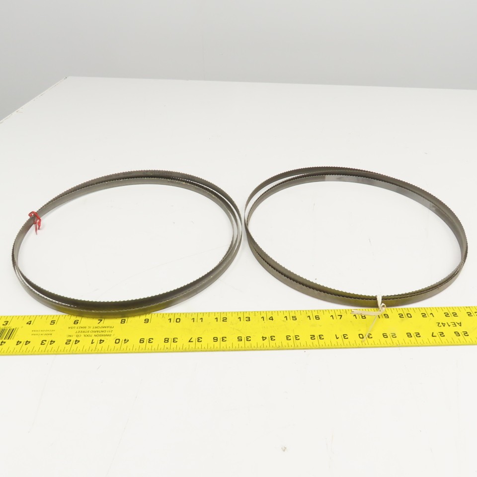 Lenox Diemaster 2 9′-1″ Welded Band Saw Blade 1/2″T 6TPI .025″ Lot Of 2
