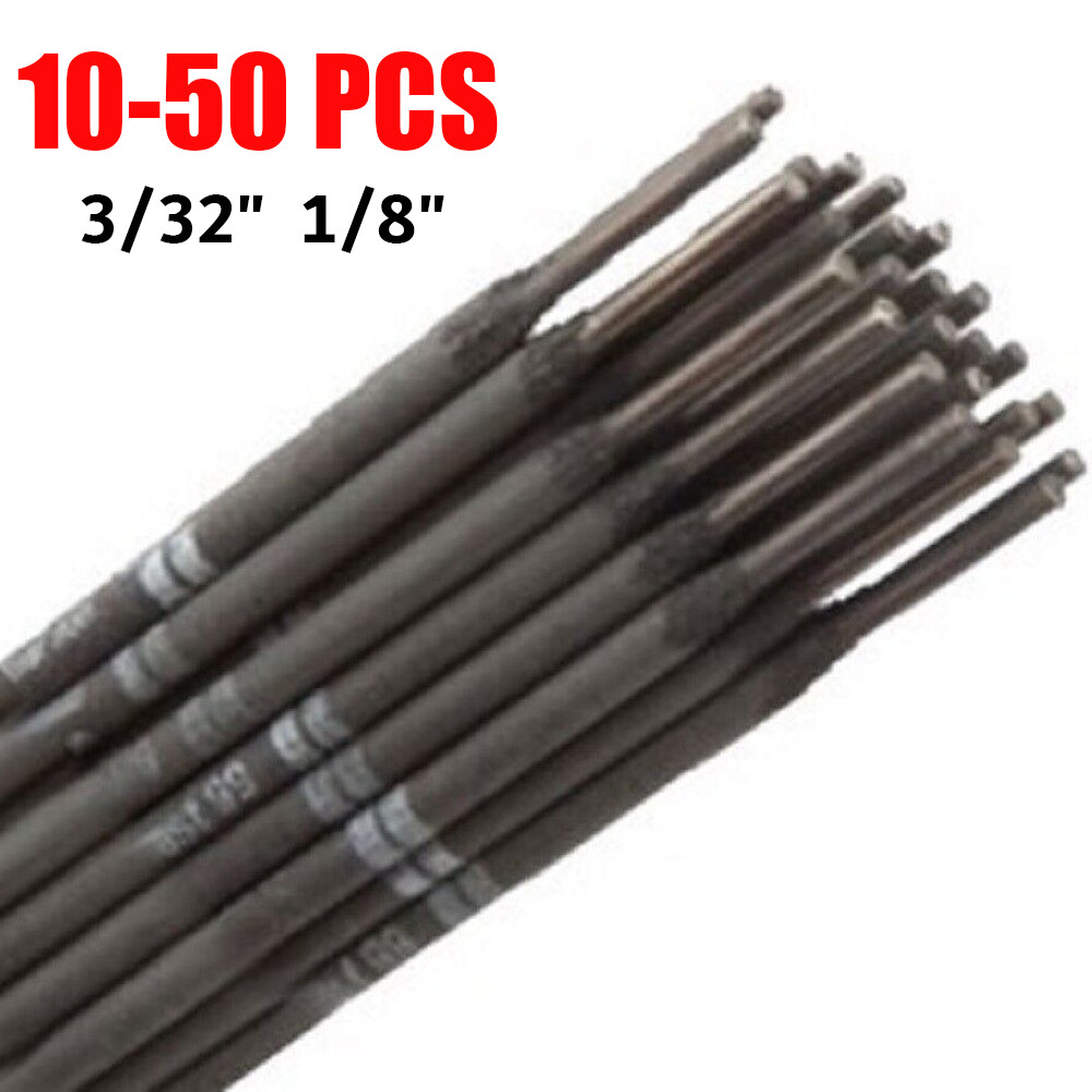 10-50x Nickel 99 Cast Iron Stick Electrodes Welding Rods 3/32″ 1/8″ Nickel 99%