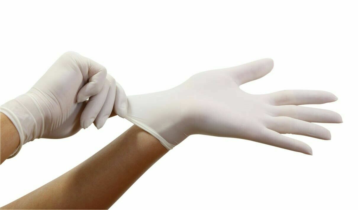 Shamrock Latex Hand Gloves 100ct/box XS, S, M, L 60600