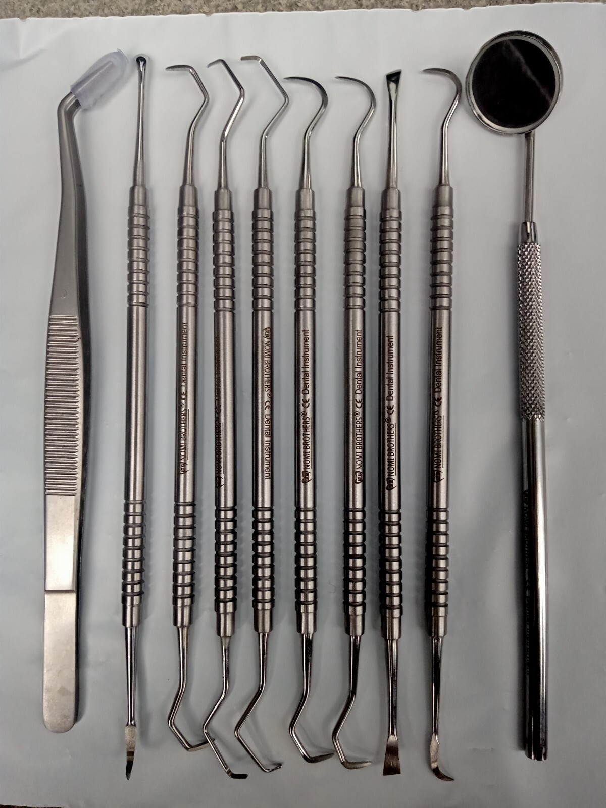 Dental Composite Filling Instruments Composite Carvers Set of 10 Double ended
