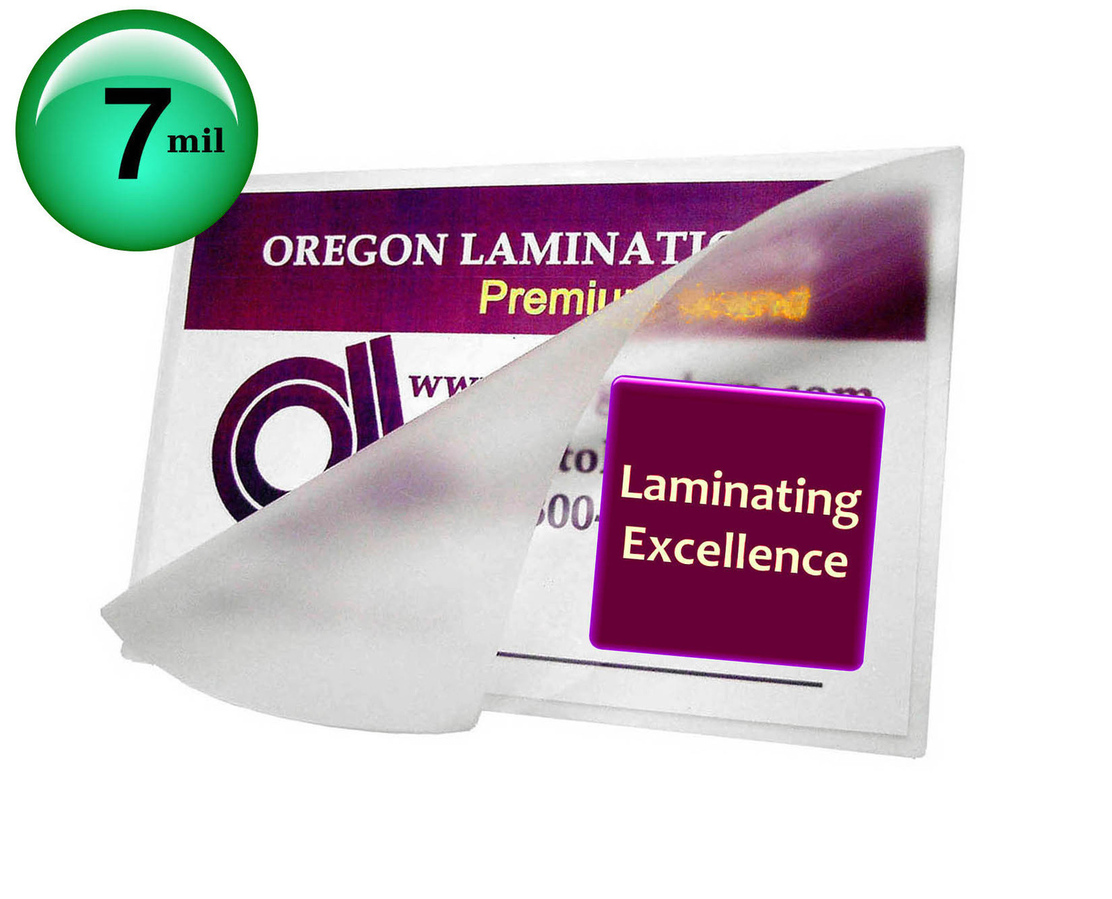 100/pack 7 Mil Hot Laminating Pouches for 5×7 Photos 5-1/4 x 7-1/4, 5.25 x 7.25