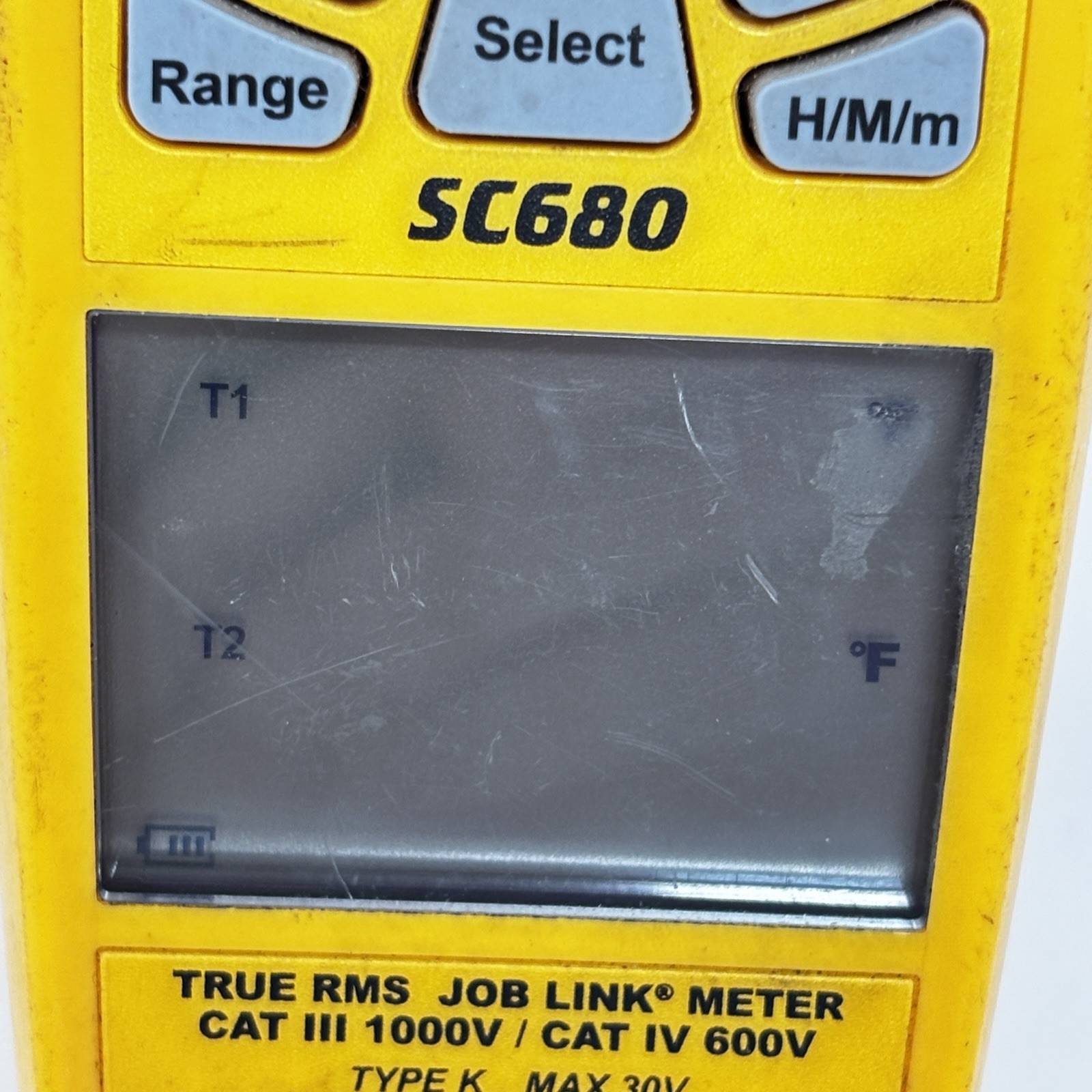 Fieldpiece SC680 HVAC Clamp Meter True RMS Multimeter Tested No Leads Included