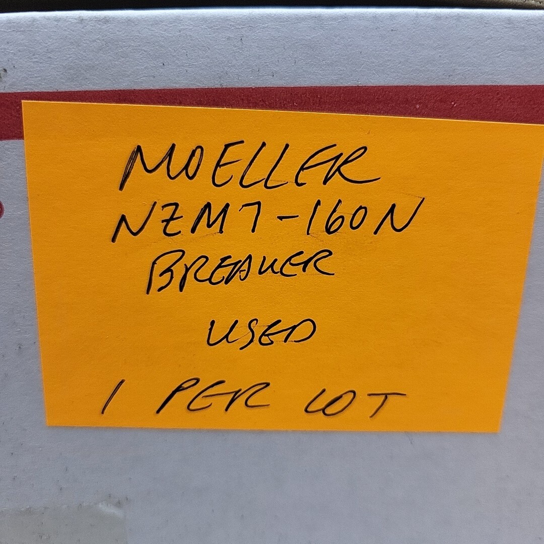 Moeller NZM7-160N Circuit Breaker With Rotary Drive Adaptor 160A 690 Vac 3 Pole