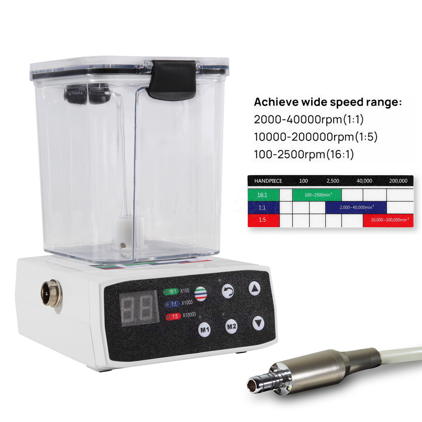 NSK Style Dental Fiber Optic LED E-generator high speed handpiece 4Hole / 2Hole