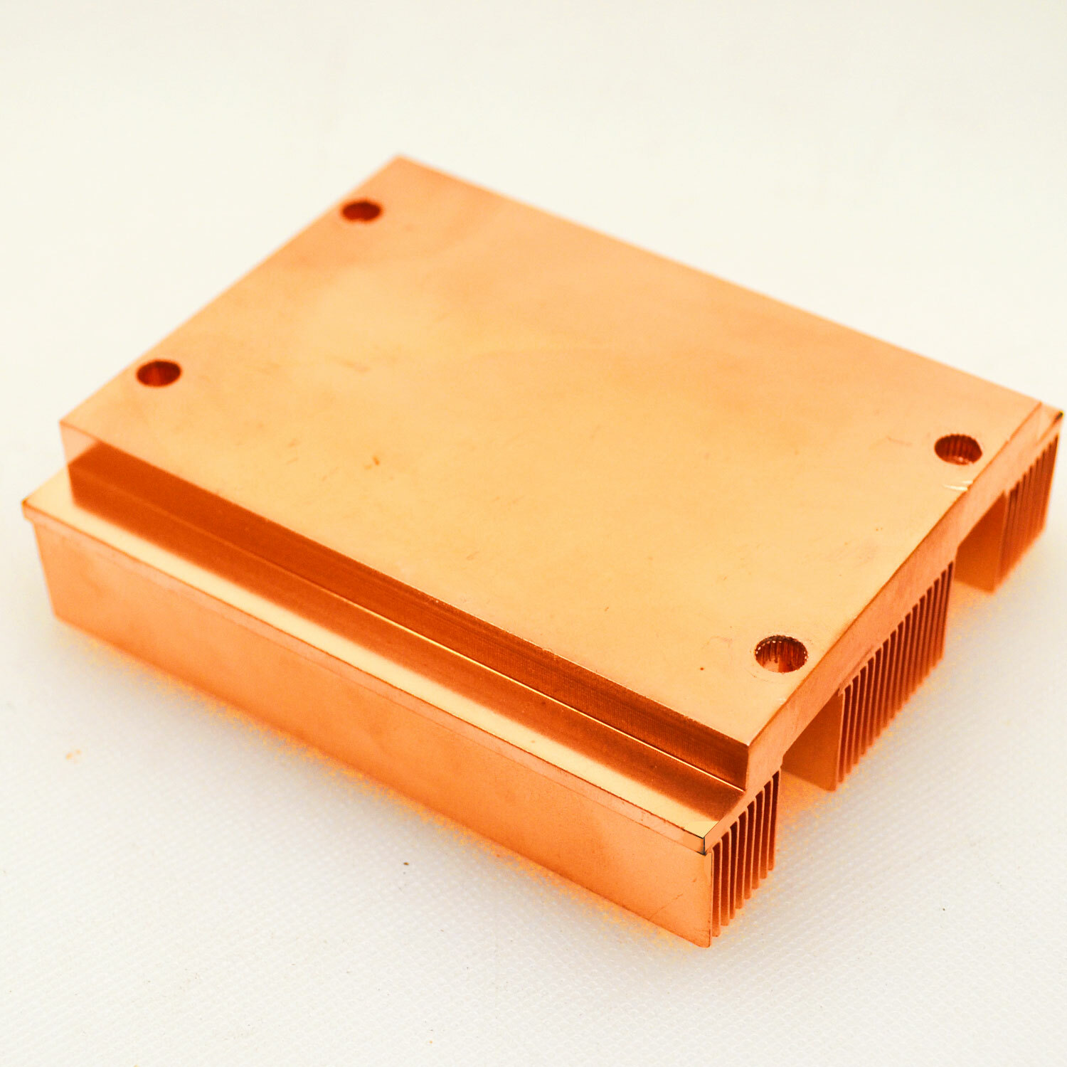 1.6 LBS Heavy Duty Pure Copper Heatsink Skiving Fin (3.5 x 3 x 1 INCH)