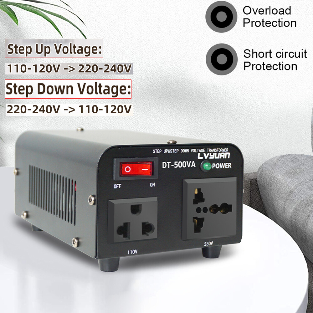 3000W 1500W 500W Transformer Voltage Converter 230V-110V /110V-230V Step Up&Down