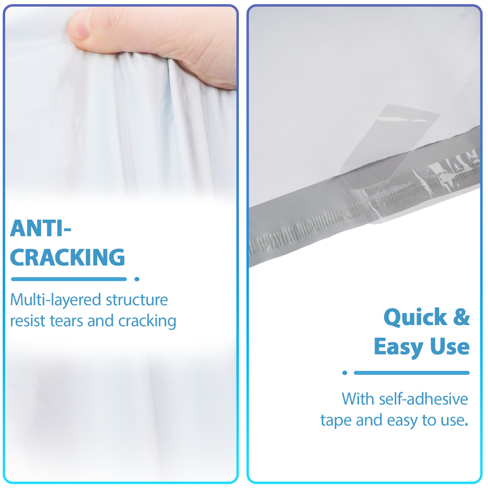 Poly Mailers Shipping Bags Envelopes Packaging Premium Bag Self Sealing ANY SIZE