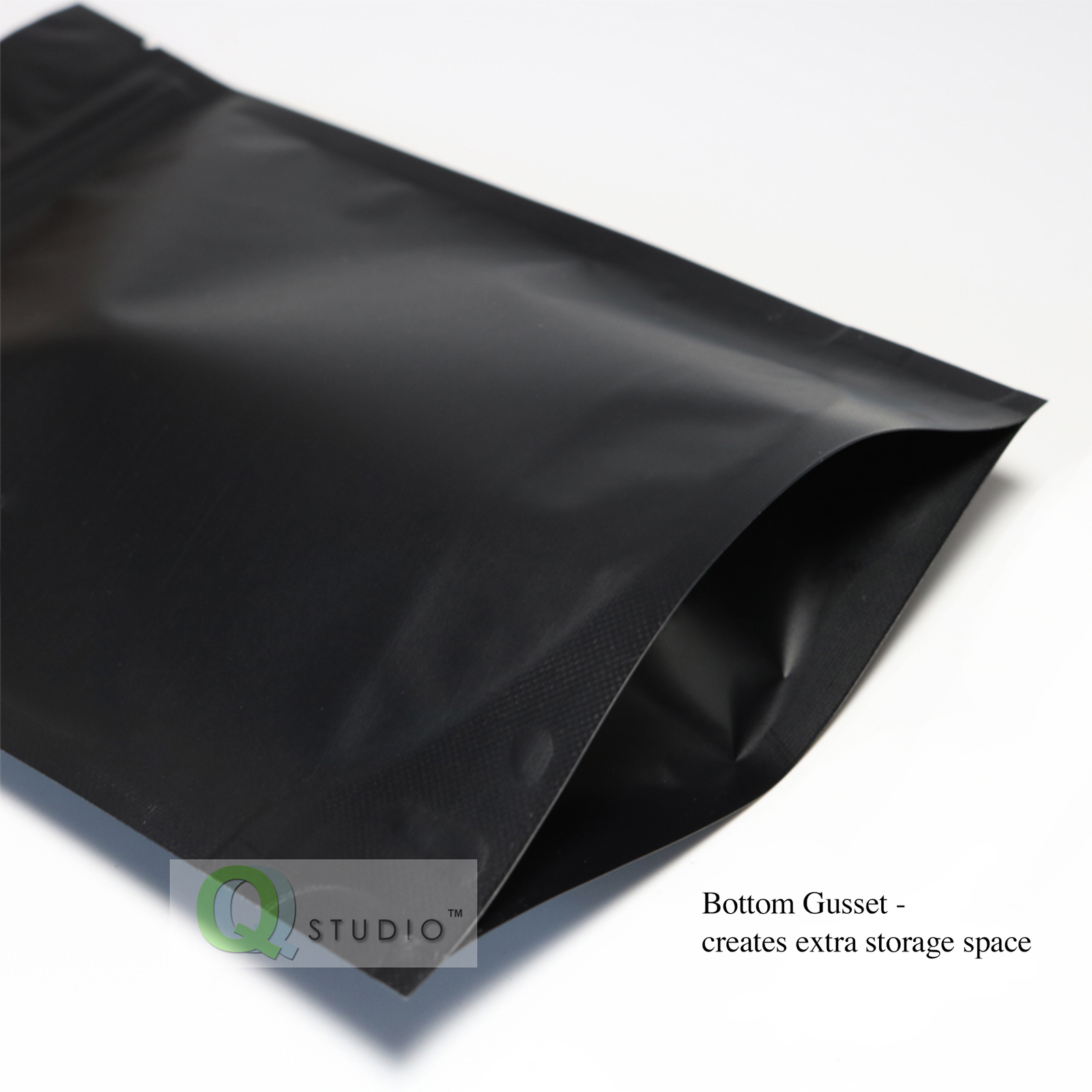 Zip Seal Packaging Bags, Stand Up Mylar Smell Proof Foil Storage Pouches 100/pk