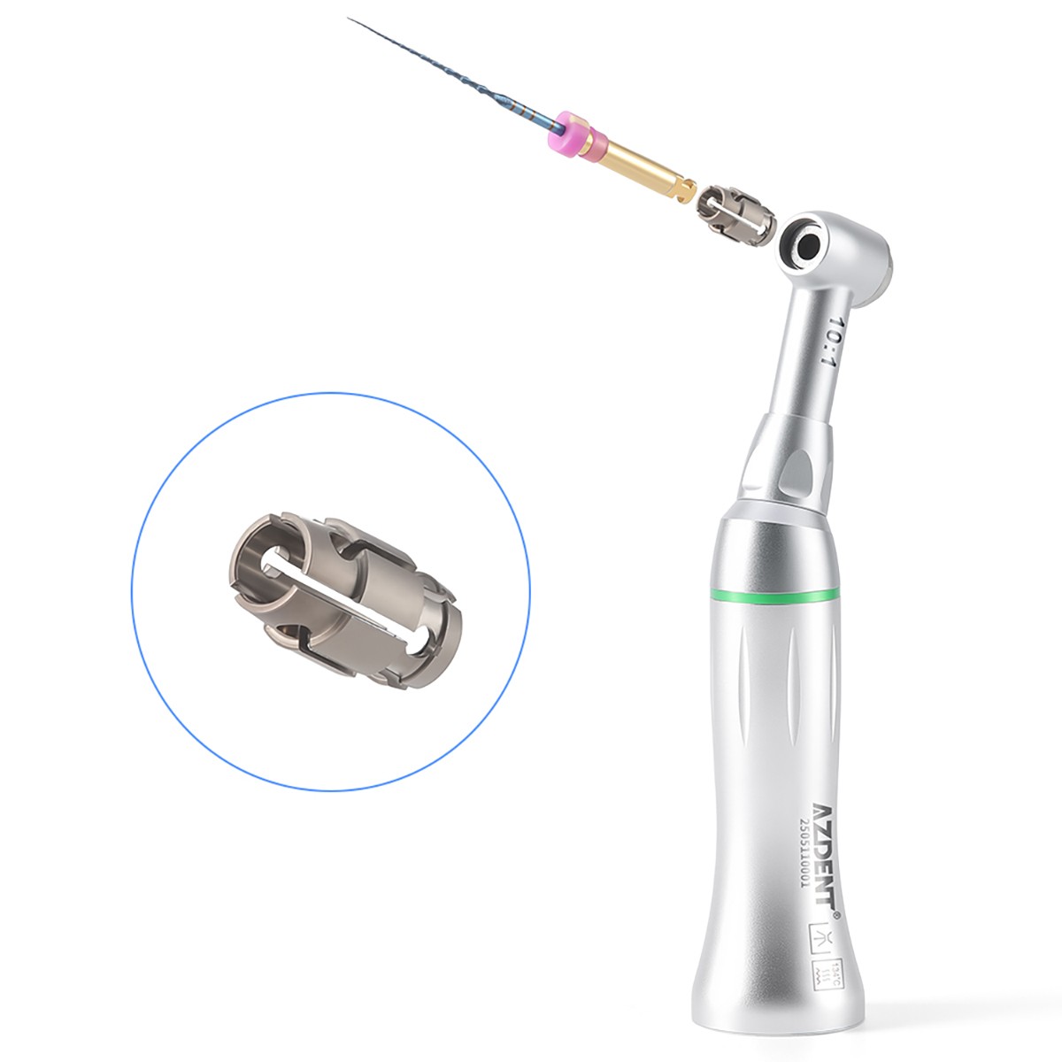 NSK Style Dental 10:1 Endo Handpiece M4 Reciprocating Contra Angle Endodontic