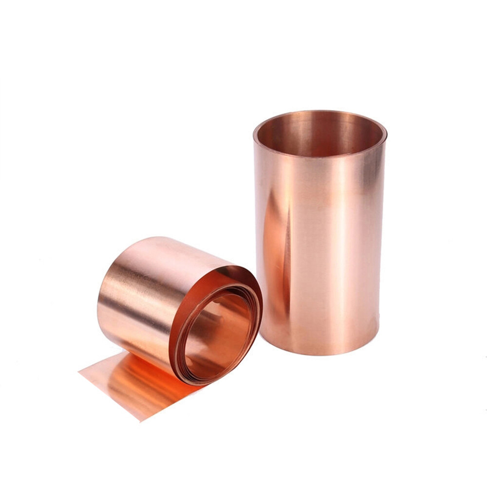 1pcs 99.9% Pure Copper T2 Cu Metal Sheet Foil Plate Strip Thickness 0.01mm-0.3mm