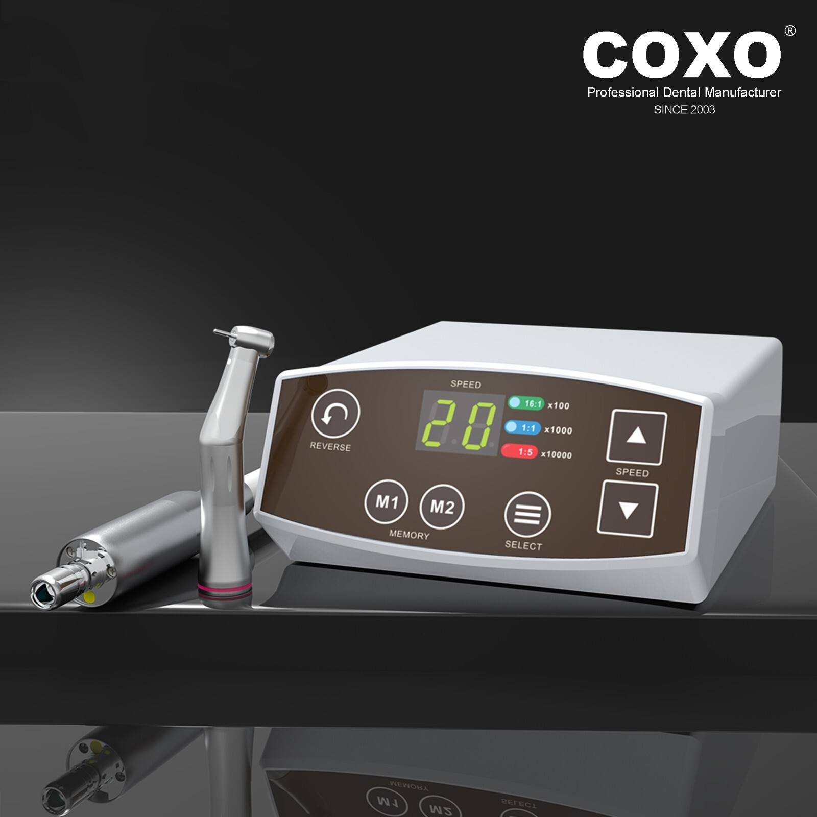 Brushless LED Dental Electric Motor Built-in Micromotor 4 Hole C Puma 1:1 1:5