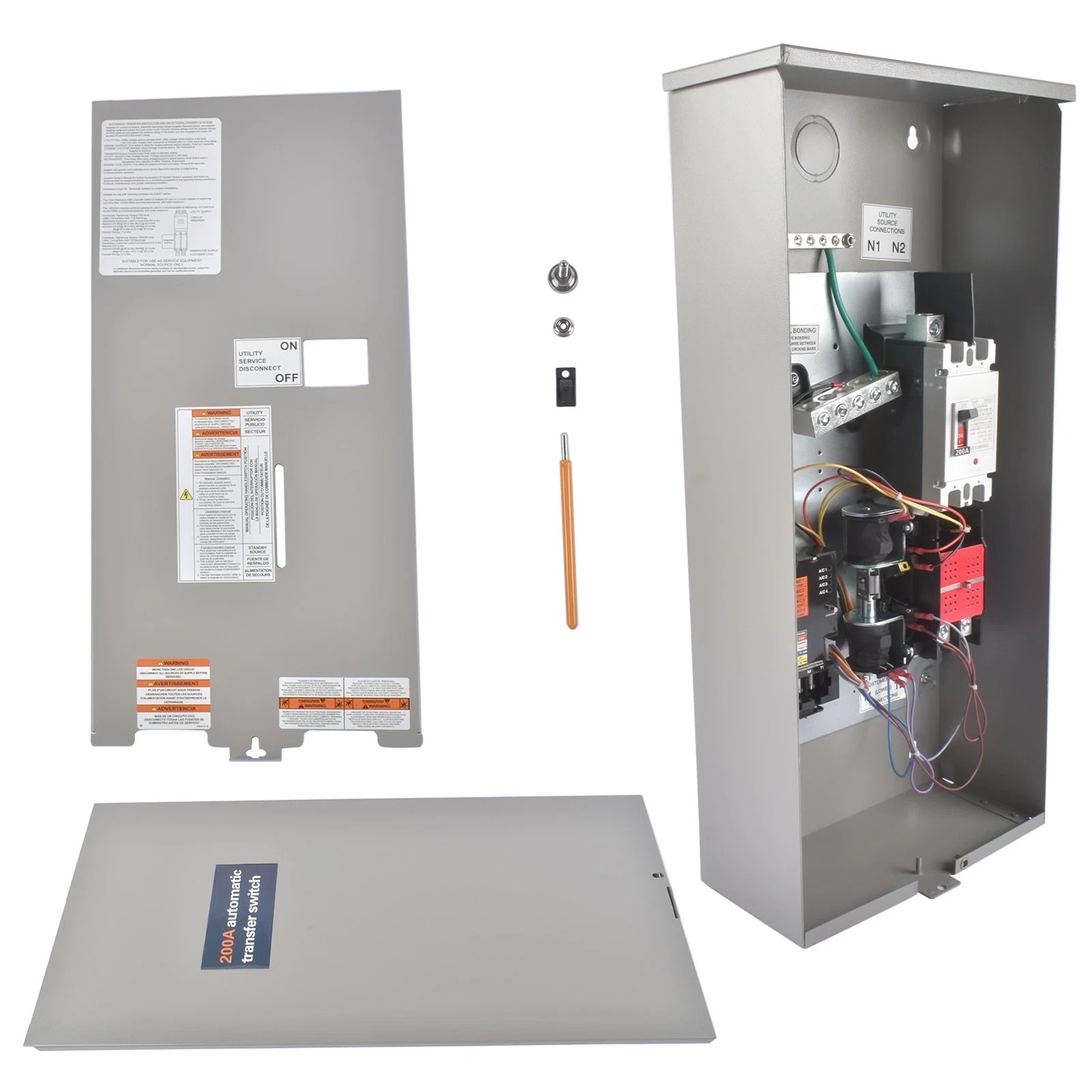 200 Amp Single Phase Generator Automatic Transfer Switch for Generac RXSW200A3