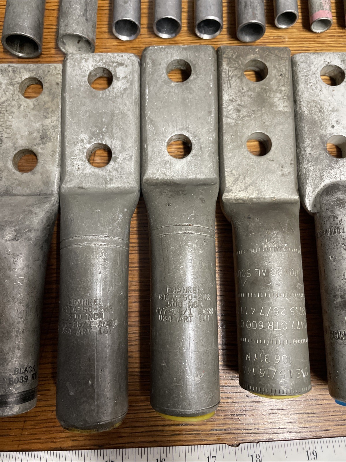 Large Lot Of 31 Compression Lugs Various Sizes