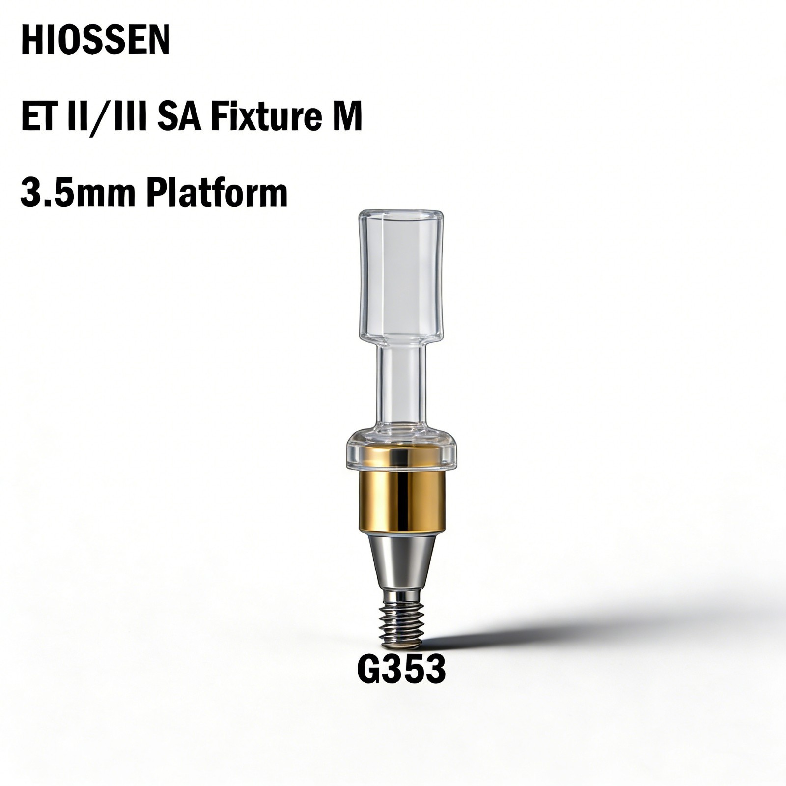 US HIOSSEN ET II/III SA Dental Zest Locator Anchor Mini Platform Overdenture fit