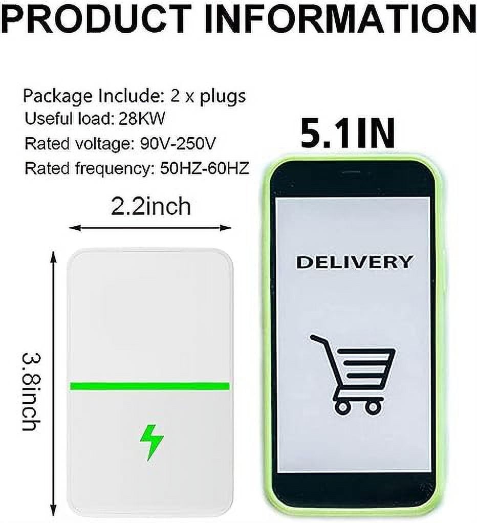 Power Plug Pro Energy Saver, Electricity Saving Box 90V-250V 30KW (6pcs)