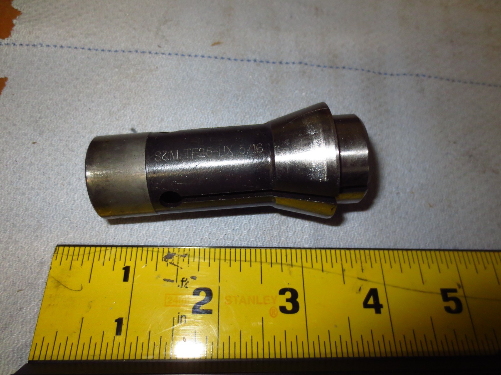 S & M TF25HX HEX Collet 5/16 ” .3125 Southwick & Meister S&M