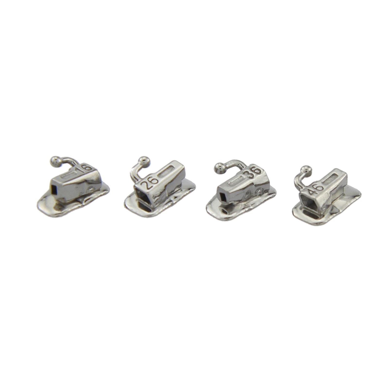 Dental Orthodontic Buccal Tubes 1st 2nd Molar Bondable Tube Roth MBT 022 Single