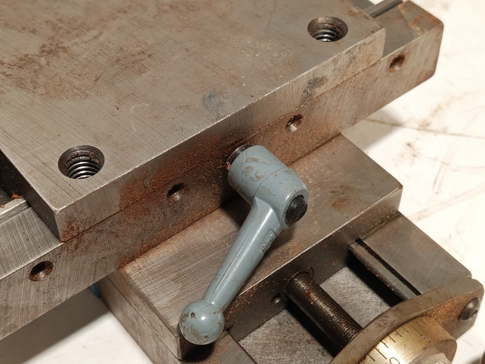 Milwaukee Machine Mfg Co cross slide compound table machinist tool as shown