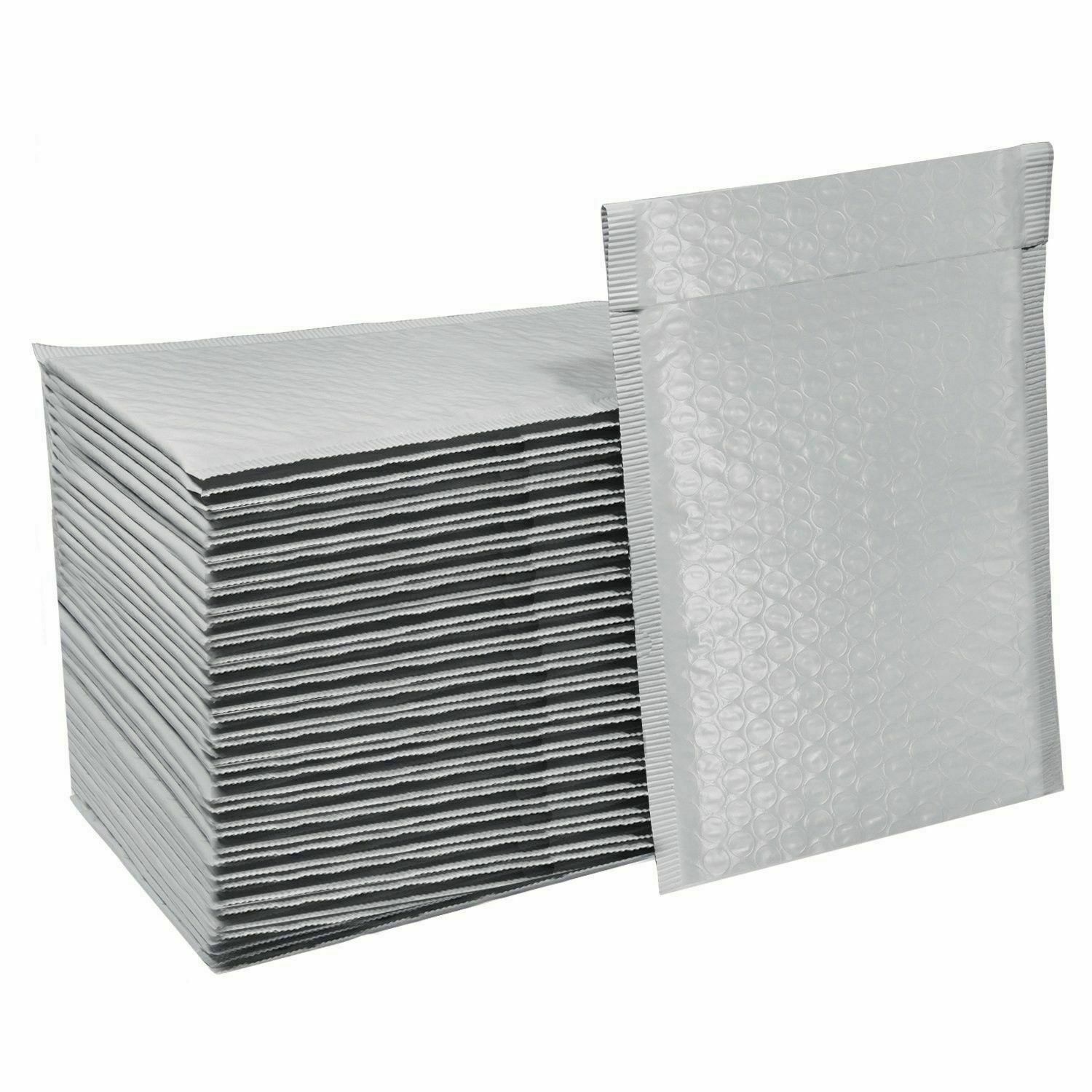 ANY SIZE POLY WHITE BUBBLE MAILERS SHIPPING MAILING PADDED BAGS ENVELOPES