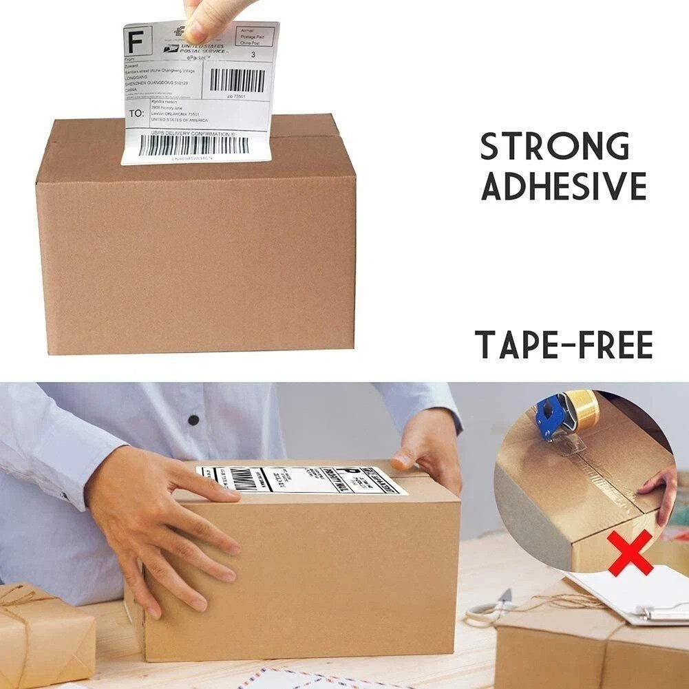 3000 4×6 Fanfold Direct Thermal Shipping Labels Perforated Label / UPS CERTIFIED