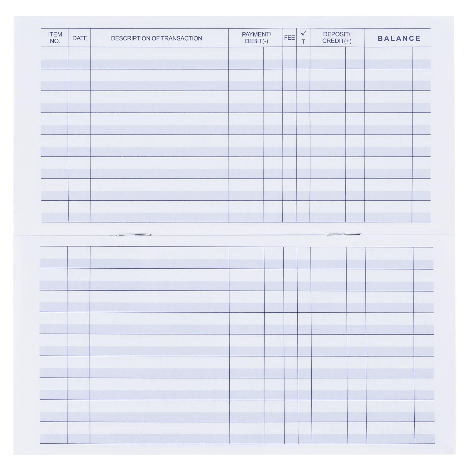 20 Pack Checkbook Register Check Registers for Personal Blank Ledger Transaction