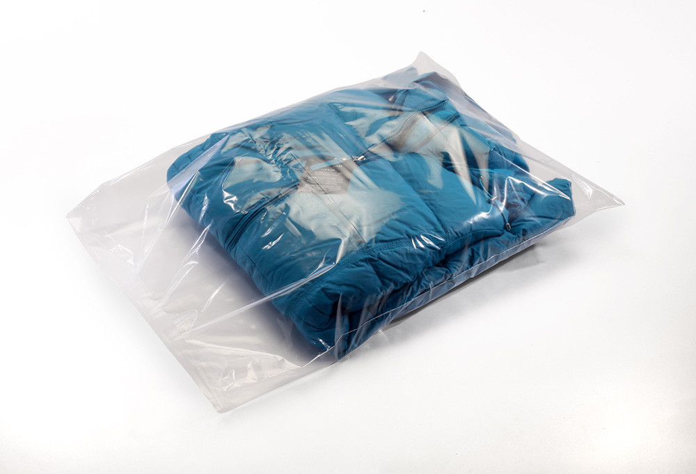 100 – Clear Plastic Bags Open Top Lay Flat 1 Mil Large Small 1Mil Poly Bolsas